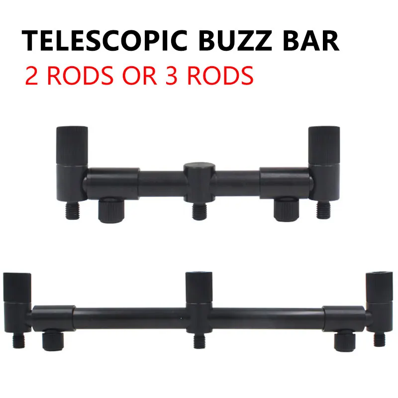 

Carp Fishing Rod Pod Stand Holder Telescopic Buzz Bars 2/3 Rods Fishing Alarm Rod Rest Gripper Bracket For Fishing Accessories