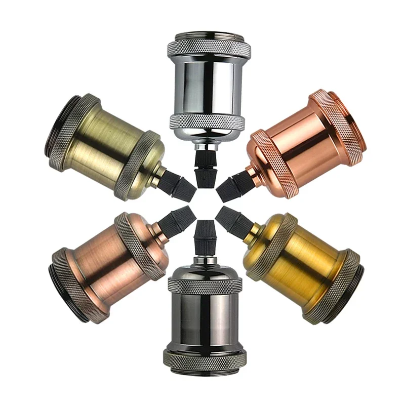 E27 Screw Vintage Lamp Stand Light Bulb Socket Holder Adapter Base Cap Socket Edison Screw Lamp Bulb Fixing Base 1-10PCS lamp holder,lamp bulb holder,lamp base,lamp socket adapter