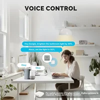 MOES Star Ring Series Mini Tuya WiFi/Zigbee Smart Switch DIY Module Light Switch 1/2 Gang Remote Control Work Alexa Google Home - Image 3