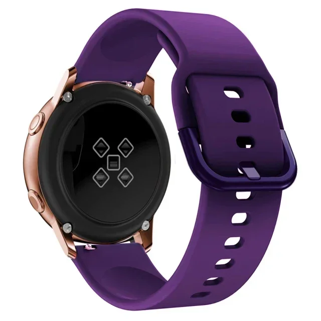 Ultra Soft 22mm Silicone Watch Strap - Premium Comfort and Style Bracelet