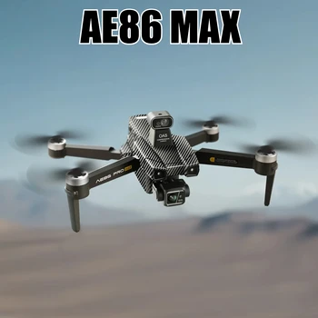 AE86drone di fascia alta con fotocamera doppia fotocamera 8K professionale senza spazzole GPS 5G trasmissione 360 °   quadricottero per evitare ostacoli 8KM