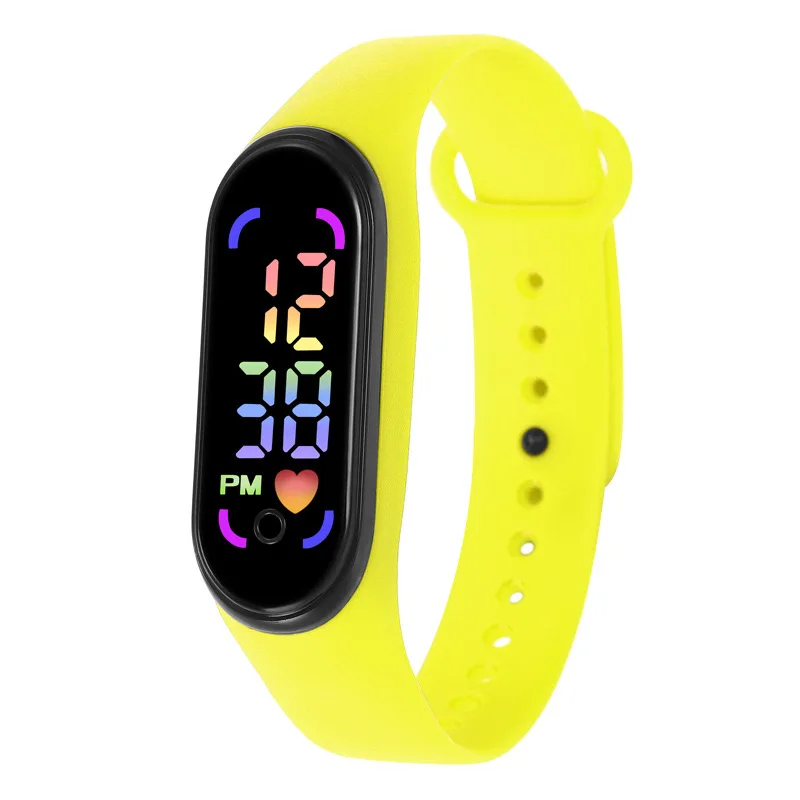 2025New Sport Watch Men Wristband Women LED Display Outdoor Sports Fitness Watch Wristband For Xiaomi 9 mi 8 Redmi 10 Multicolor