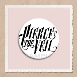 Pierce The Veil Collide with The Sky Album Art Pin Brooch - Music Lover's Decorative Tinplate Badge (44mm)