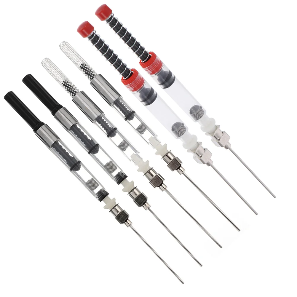 

3/6PCS Ink Syringe Pen Absorber Fountain Filler Converter Auxiliaryfor Fill Tool Assistant Absorption Device Absorbers Needle