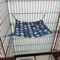 Petaurus Breviceps Warm Double Layered Hammock Three Layer Pet Hanging Squirrel Sleeping Bag Pet Supplies Hamster Hammock 2