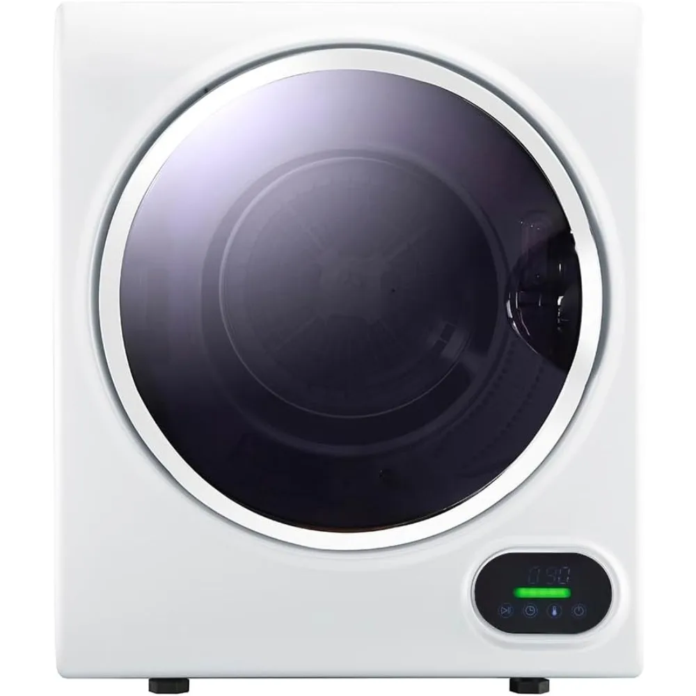 1.51 cu. ft 110V Compact Dryer, Portable Laundry Dryer with Stainless Steel Drum, LED Digital Control Panel 4 Modes 2