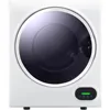 1.51 cu. ft 110V Compact Dryer, Portable Laundry Dryer with Stainless Steel Drum, LED Digital Control Panel 4 Modes 2