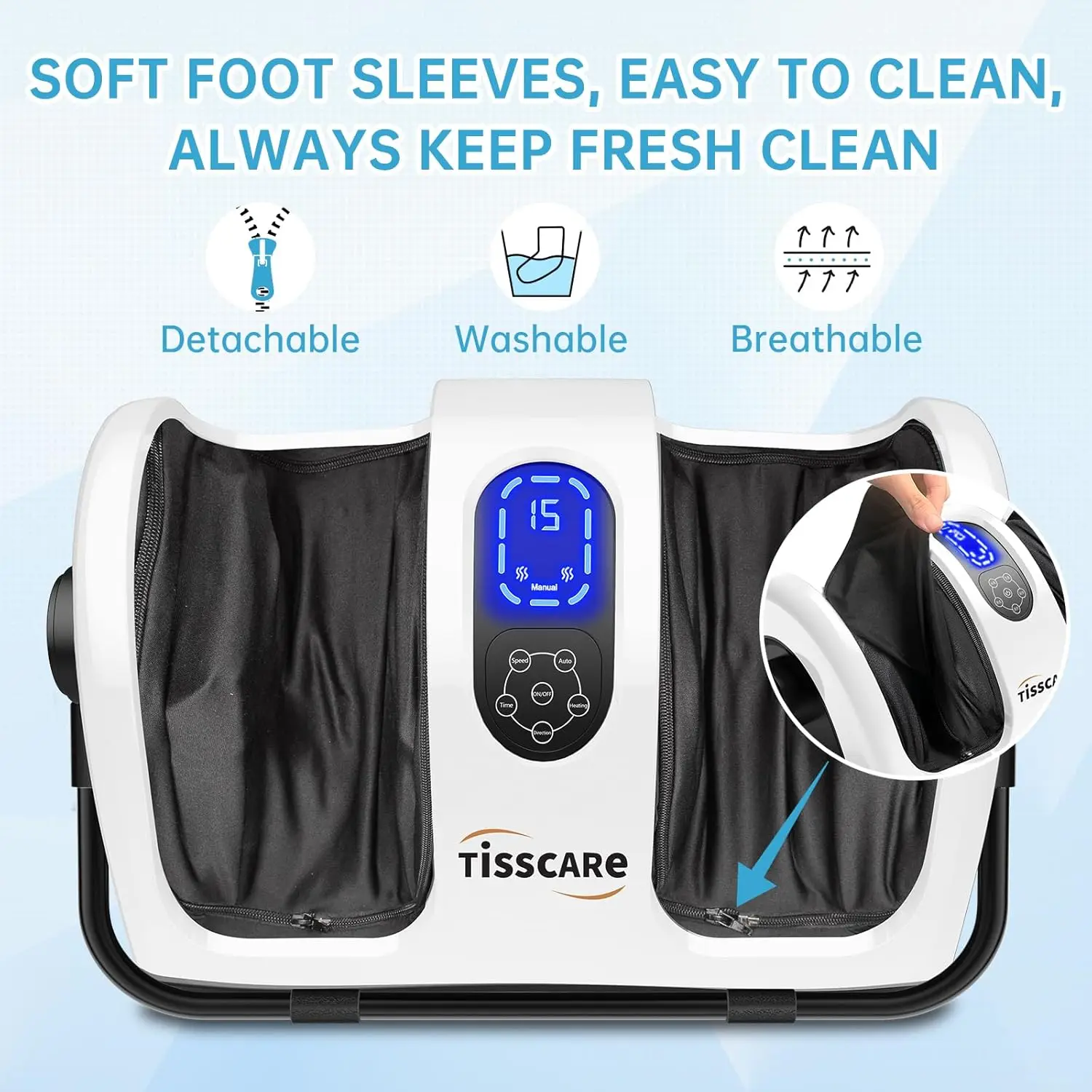 Shiatsu Foot with Heat: Foot Machine for , Plantar Fasciitis and Pain Relief-Massage Foot,