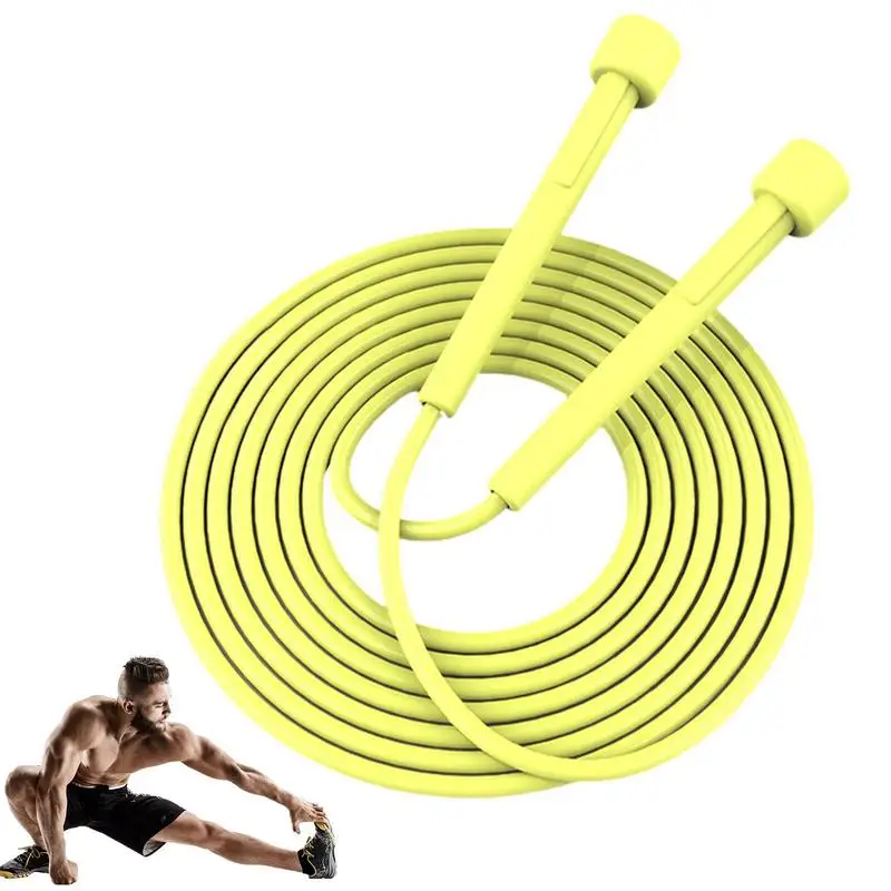 

Скакалка для фитнеса, Скакалка с эргономичной ручкой для упражнений на выносливость, бокса, MMA, спортзала