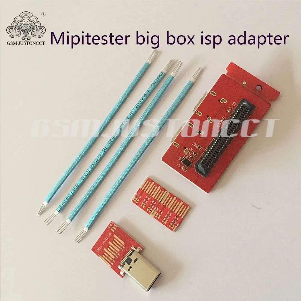 MIPI ISP 어댑터, 간편한 jtag BGA 254 소켓 지원, ICfriend FPC ISP 케이블 수정, MIPItester EMMC UFS ISP 케이블 A to A