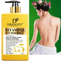 Vitamin C+Turmeric  Body Lotion Brightening Cream. Anti-aging cream for age spots, dark spots on face, hands, body. Large 500ml 1
