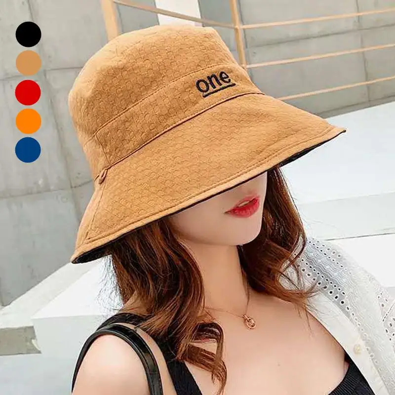 Hot Sale Double Sided Unisex Bucket Fisherman Outdoor Travel Sun Cap Hats for Men and Women Hip Pop Hat_maomaolike.com