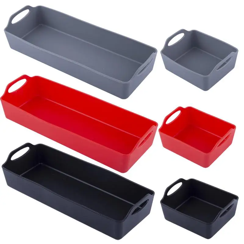 

Food Grade Silicone Baking Tray Fried Chicken Basket Mat Non Stick Food Baking Sheet Pan For Vegetables Hot Dogs Kitchen supply