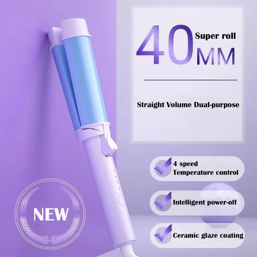 Description Picture 2 of item2 in 1 Hair Iron High Quality flat iron Straightening hot comb mini professional hair straightener & Curling Iron Styling Tools