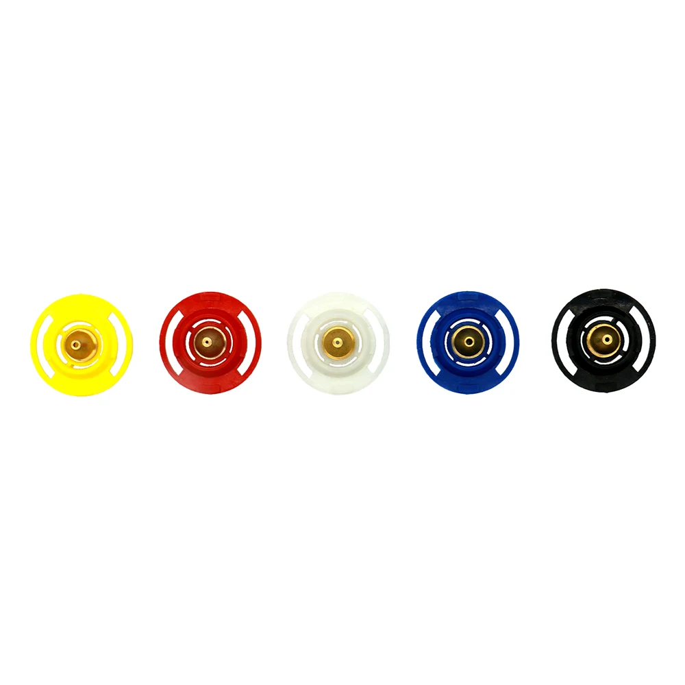 

DELIXI 5 Pcs Nozzle Sizes 1.0/1.5/1.8/2.0/2.5mm 600W Electric Spray Gun Gift EU/US Plug Flow Control Easy Spraying for Home DIY