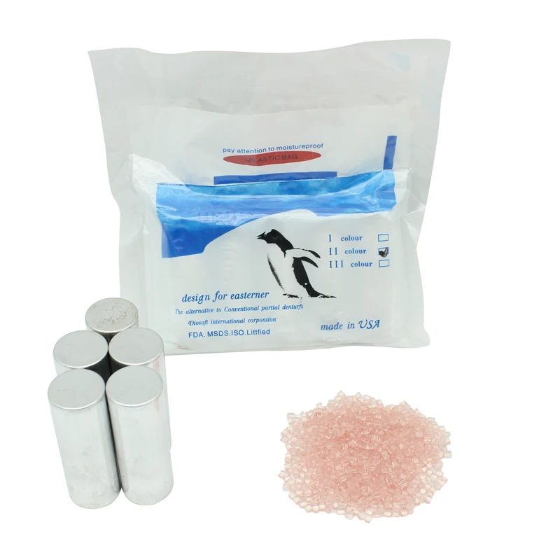 

1pack Dental Lab Materials Denture Flexible Acrylic Blood Streak Simulation, Flexible Partial,for Dental Supplies