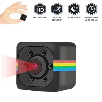 Mini Camera HD Portable Small Nanny Cam Video Voice Mini DV Recorder Indoor Covert Security Camera for Home and Office 1
