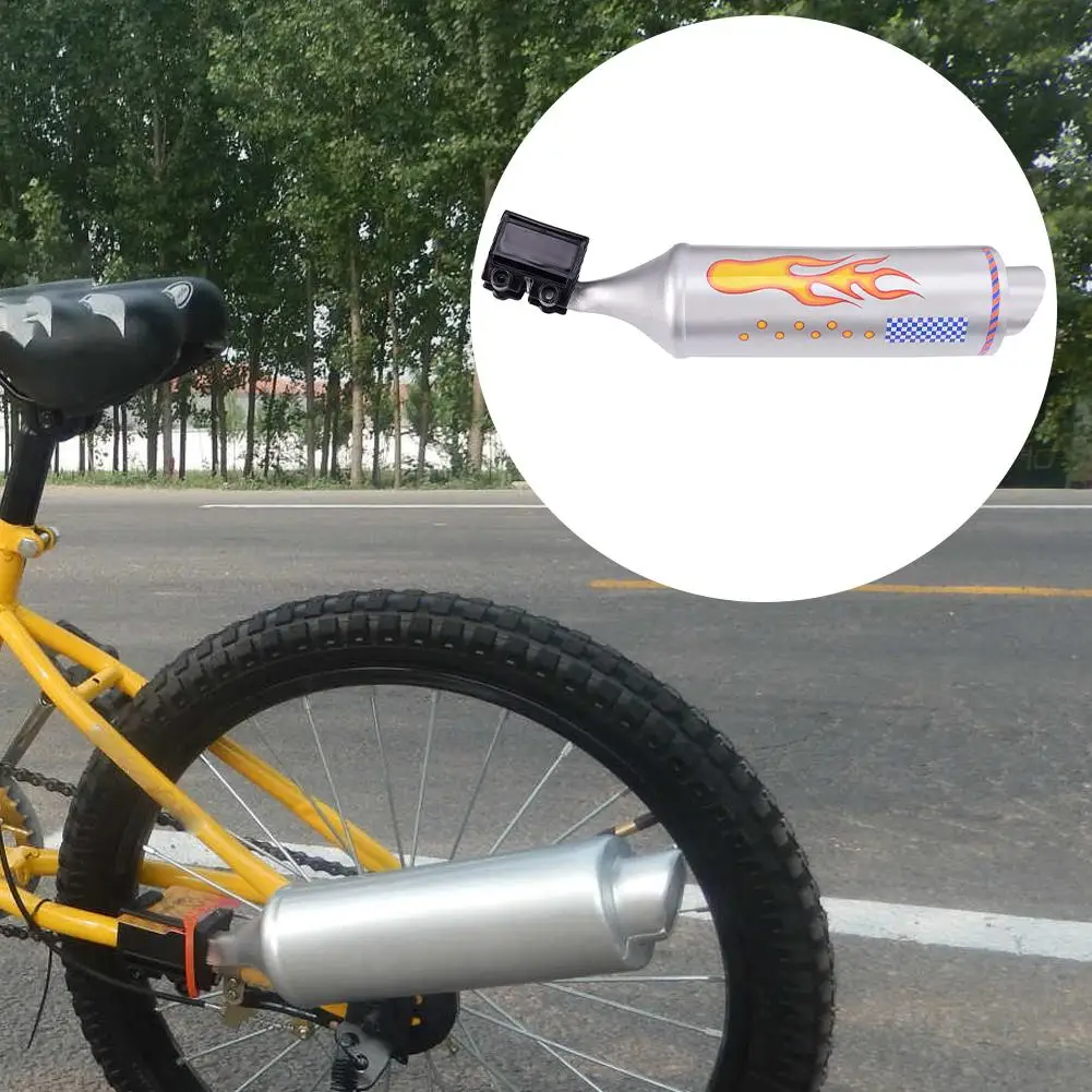 6 Different Turbo Motorcycle Sound Effects Bicycle MTB Road Bike Exhaust Pipe Creative Bicycle Exhaust Pipe Motorcycle Sound bicycle exhaust pipe