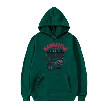 2025 هوديي مطبوع عصري؛ سويت شيرت رياضي عصري، كاجوال، مريح، فضفاض؛ قميص رياضي هوب عالي الجودة للجنسين 6