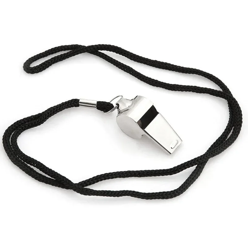 Stainless Steel Whistle Party Referee Sports School Football Rugby Dog Training A Trial-mouthed Whistle Referee