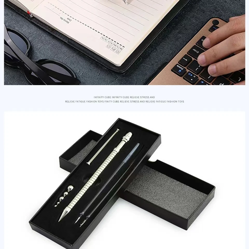 Promotion Fidget Pen Stress Relieve Toys Metal Fidget Pen Spinner Toys Magnetic Anti Stress for ADHD School