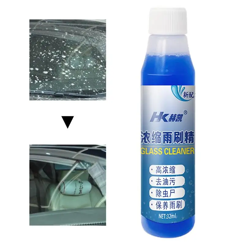 

Car Window Cleaner 32ml Windshield Automotive Cleaning Spray Streak Free Glass Cleaner Auto Oil Film Remover Spray For SUV And