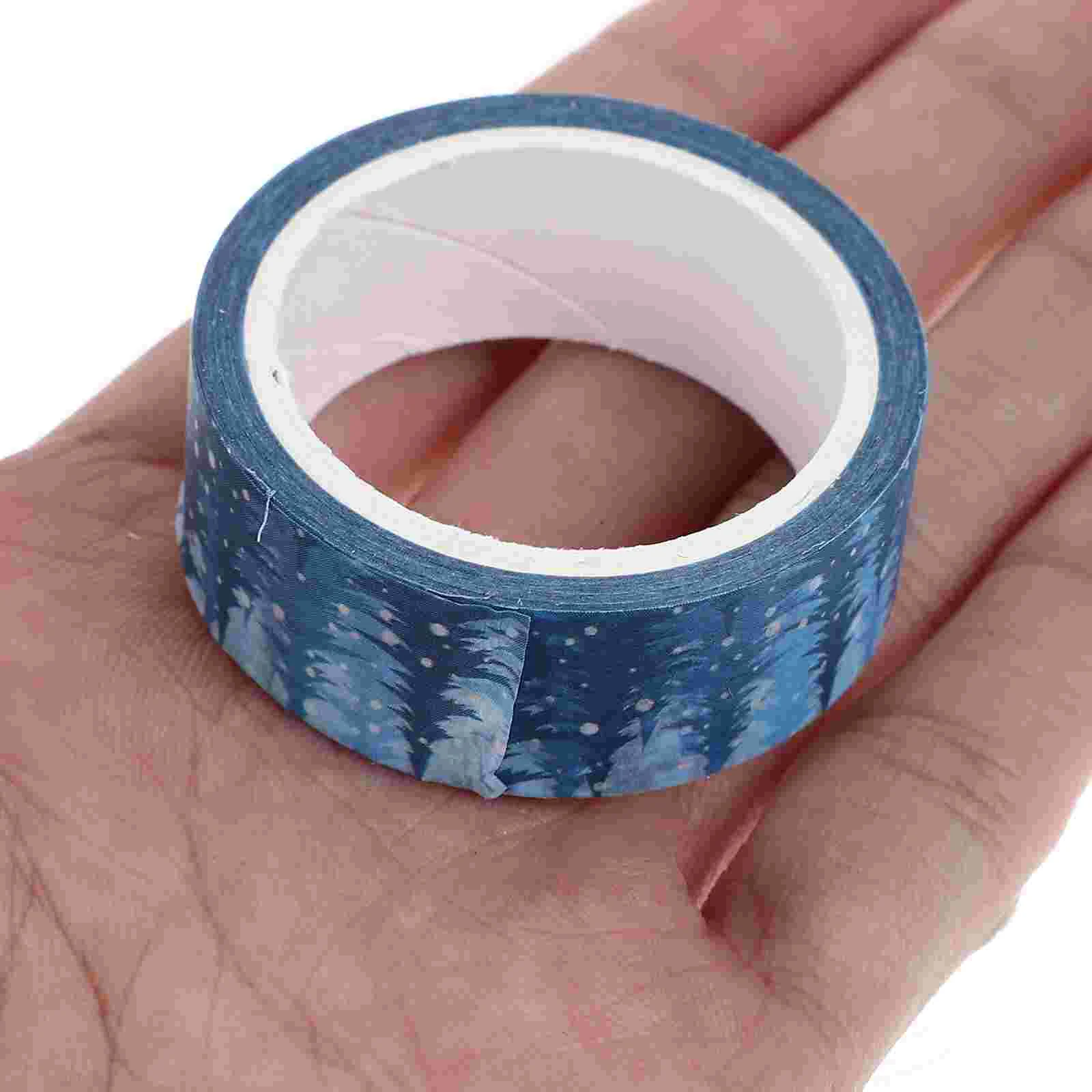 10 Rolls Winter Washi Tape Tapes Christmas Decor Account Crafts