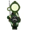 [Funny] 2Pcs/set Outdoor walkie camouflage interphone watch toy family play game electric intercom strong range clock toy gift 5