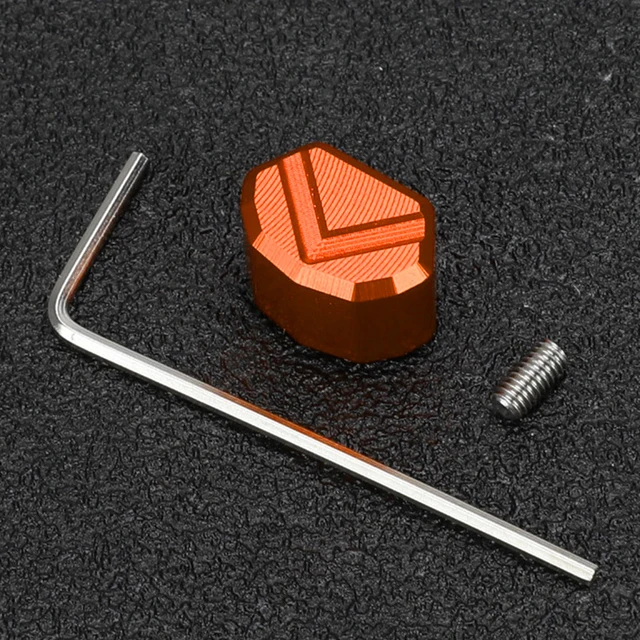 Zhjuan Motorrad Schalterknopf Aus Alu - Blinkerschlüssel Kappe Für Yamaha YBR125/250 2005-2014