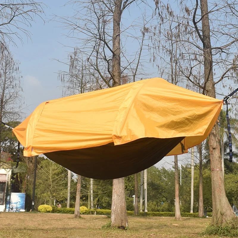 Traveler mosquito net hammock outdoor camping waterproof hammock hiking camping integrated tent 3