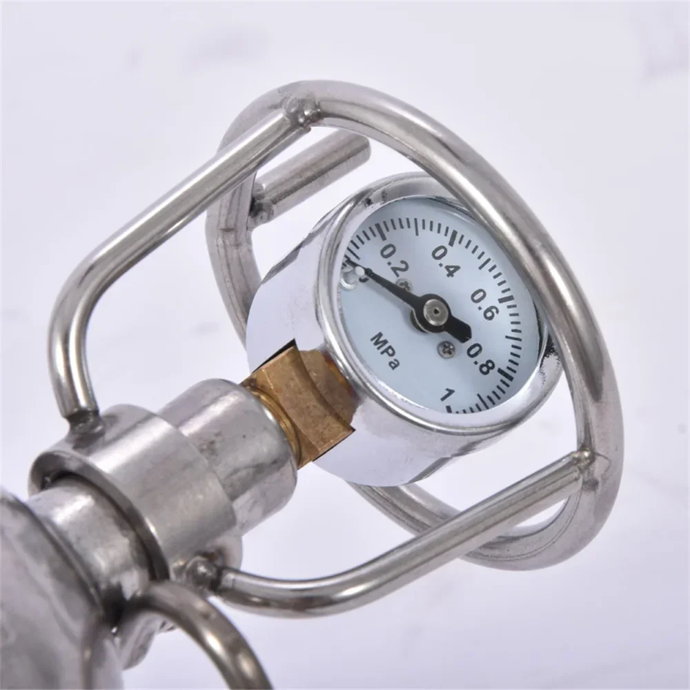 

100ml /230ml Thicken Hand Popcorn Machine Open Firing Popcorn Puffing Machine Stainless Steel Mini Popper Manual Popcorn Maker