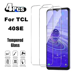 Premium Tempered Glass Screen Protector Film (2/4 - Pack) - 2 Pieces (For TCL 30 SE)