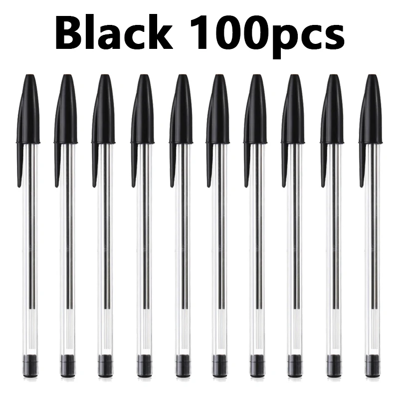 Black 100Pens(2Box)