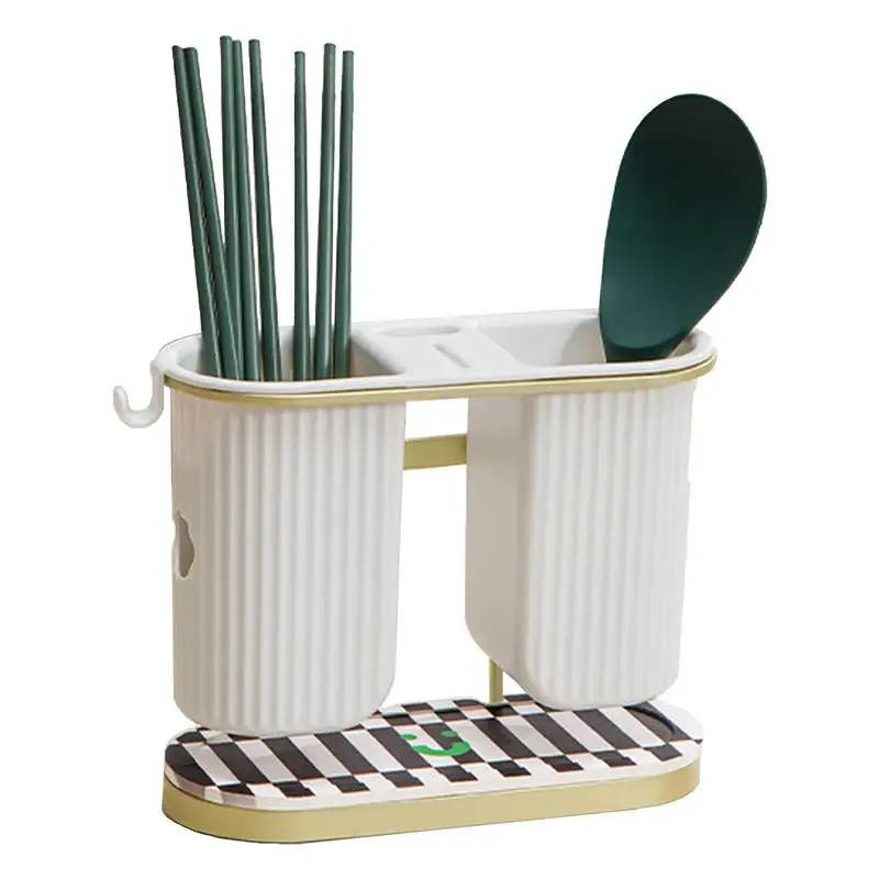 

Подставка для столовых приборов настенная, поглощающий воду держатель для столовых приборов, съемные бытовые приспособления для чистки столовых приборов