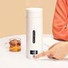 500ml Portable Electric Kettle Travel Boiling Water Cup Smart Heating Cup Temperature Control Kettle with Digital Display 220V 2