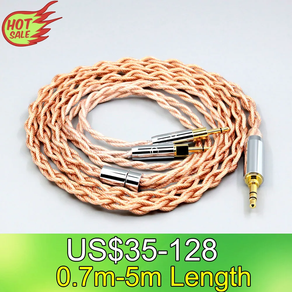 

LN007788 Графеновый 7N OCC защитный коаксиальный смешанный кабель для наушников 0,78 мм плоский шаг JH аудио JH16 Pro JH11 Pro 5 6 7 BA