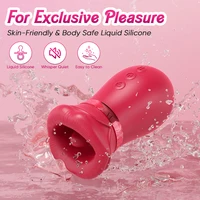 Zunge Wackeln Vibrator für Frauen Vakuum Saugen Klitoris Stimulator Weibliche Masturbator Nippel Klitoris Sauger Sex Spielzeug für Frauen 6