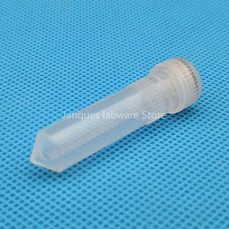Plastic Test Tubes Centrifuge Tube Laboratory 2ml Plastic Freezing Tubes Conical Bottom Biological Sample Cryovials With Gasket Cryo Tube