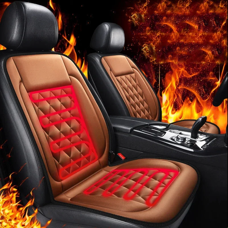 Heated Seat Covers For Cars Car Winter Seat Set Heating 12V Driver