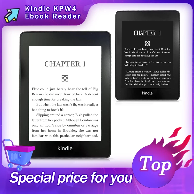 KPW4thEbookReader300PPI6TouchEinkScreen8GB32GBwithBacklight