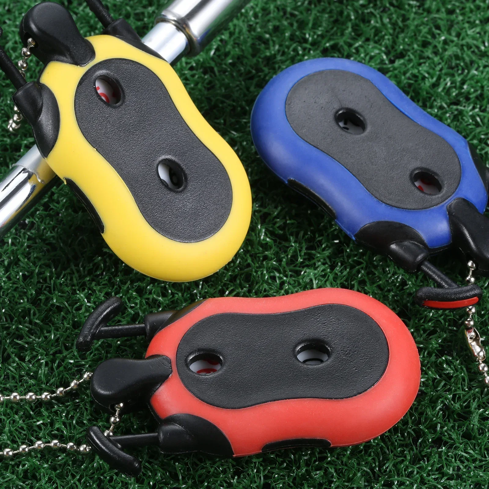 플라스틱 듀얼 디지트 스퀘어 스코어러, 스트로크 샷 풋 스코어 카운터, 게임 코트 스코어링 용품, 야외 골프 액세서리, 1 개