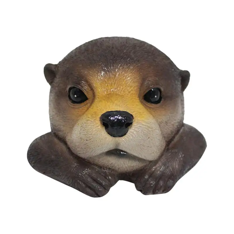 

Fake Otters Floating Statue Floating Pool Decoration In Otters Shape Cute Fish Pond Ornament Floating Statue For Family Friends