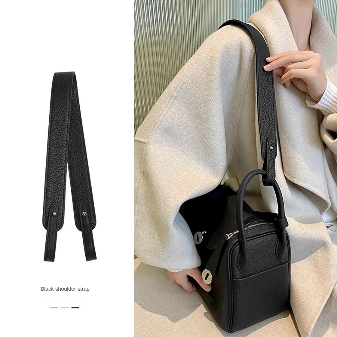 Rose ONLINE For Lindy26 Shoulder Strap Makeover Mini Replacement Bag Strap Accessories Leather Shoulder Strap