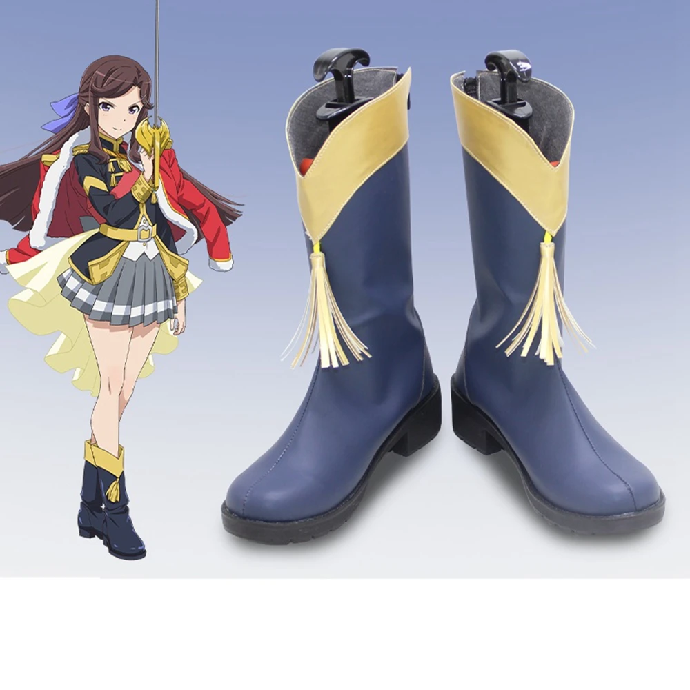 

Unisex Cos Revue Starlight Tendo Maya Cosplay Costumes Shoes Boots Custom Size