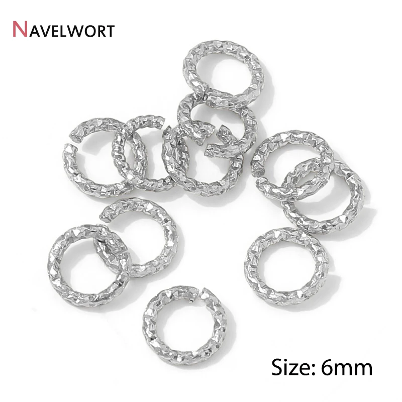 20/40 Stück 14K vergoldetes Messing Metall Twisted Open Jump Rings Verbindungsringe Spaltringe für DIY Schmuckherstellung Zubehör – Detail 22