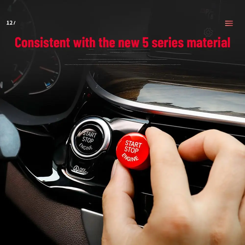 Quality Decor Red/Black/Blue START Stop Switch Replace Ignition Button  Cover Car AccessoriesFor BMW F30 F10 F01 F25 F15 AliExpress