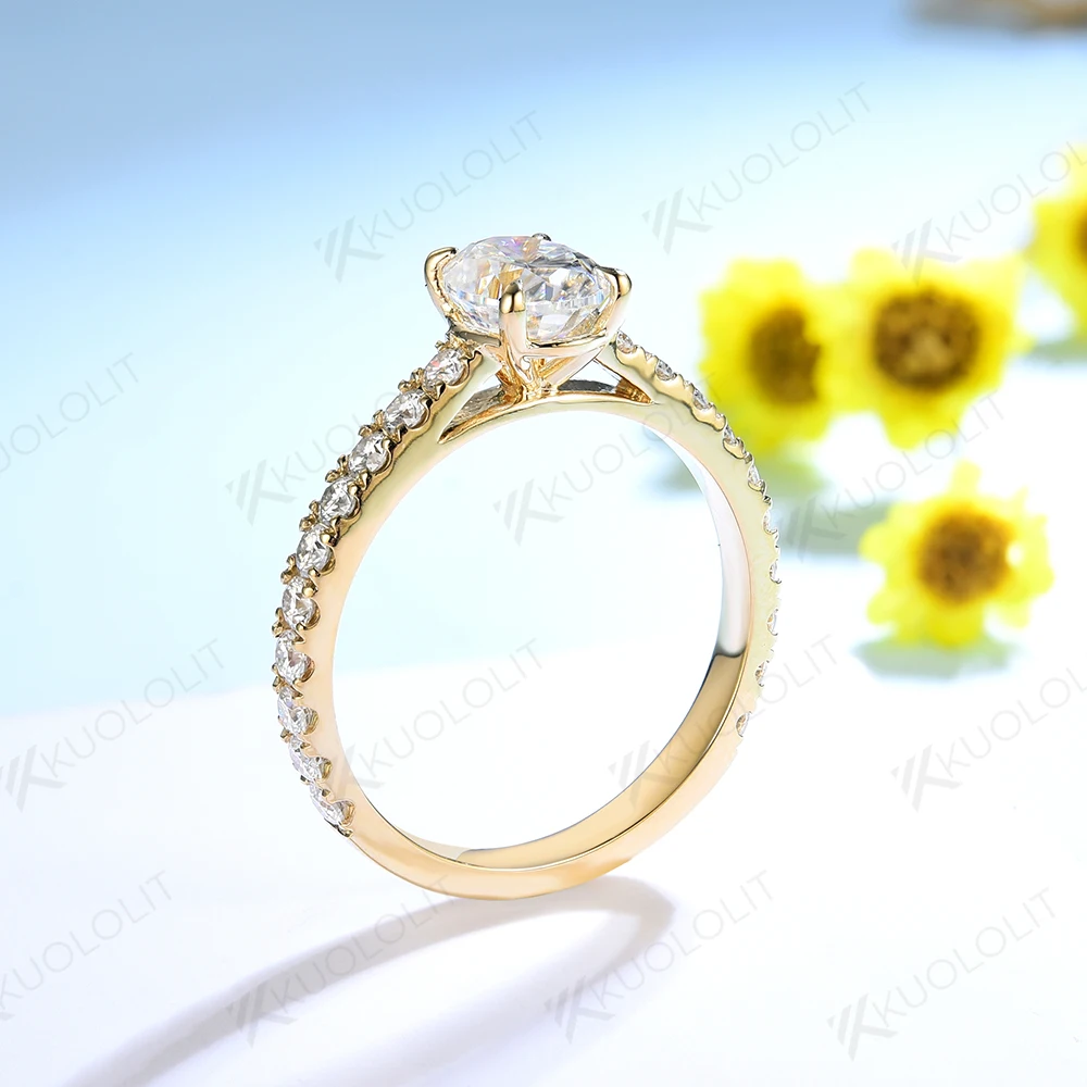 1.5ct Oval Solitaire Diamond Ring, IGI CERTIFIED Lab Grown Diamond, 14K/18K  Solid Gold Ring 1.5mm Band - Etsy