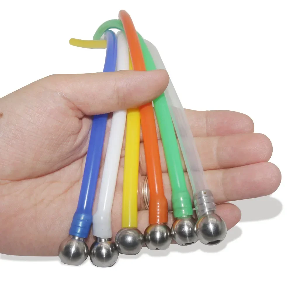 절단 가능한 다채로운 폼 캐논 빨대(스테인리스 필터 볼 포함), 고압 세차용 대부분의 폼 랜스에 호환 가능