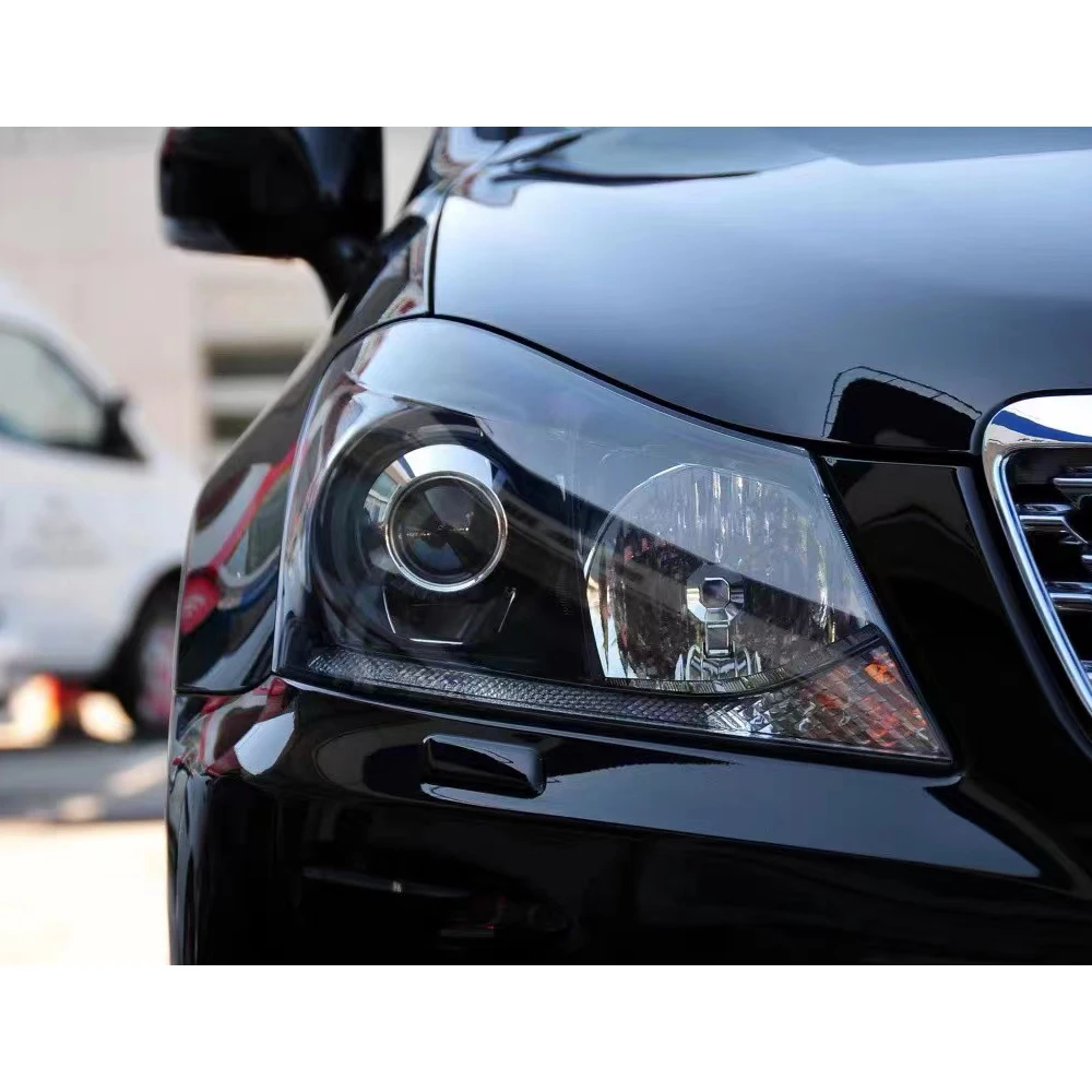 車のヘッドライトガラスカバー,プレキシガラスの交換,左と右のレンズ