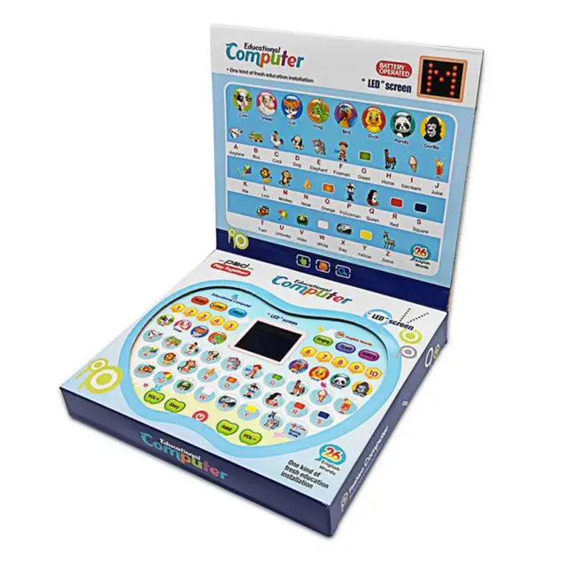 Children Early Education Toy Led English Learning Machine Alphabet Spelling Reader English Tablet Reading Machine For Kids Gift 5